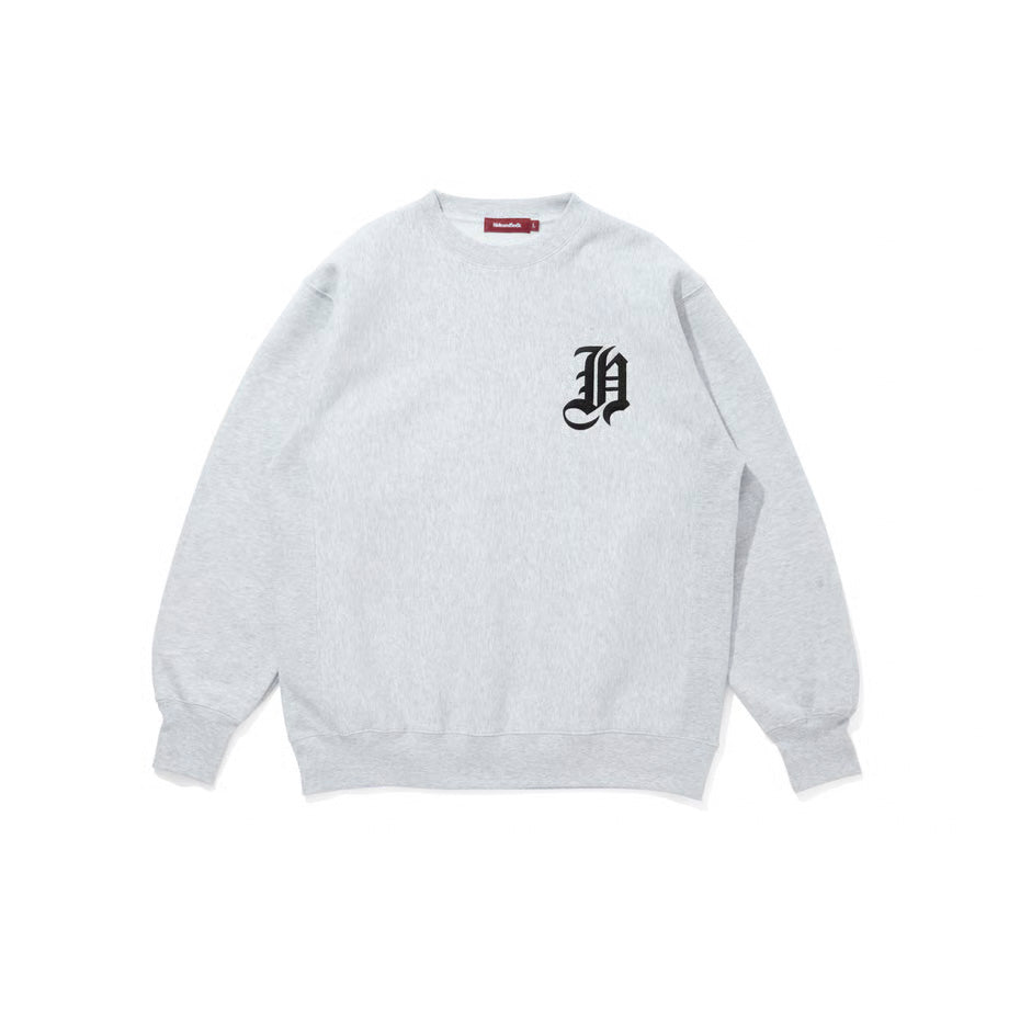 トップス HIDEANDSEEK H Sweat Shirt H-GRAY XL HideandSeek H Sweat Shirt (Gray) – BASE L.H.P