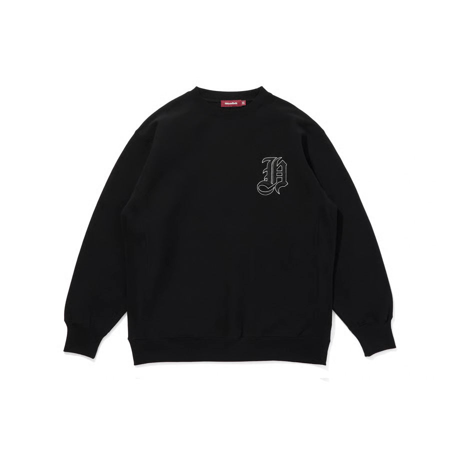 HideandSeek H Sweat Shirt (Black) – BASE L.H.P