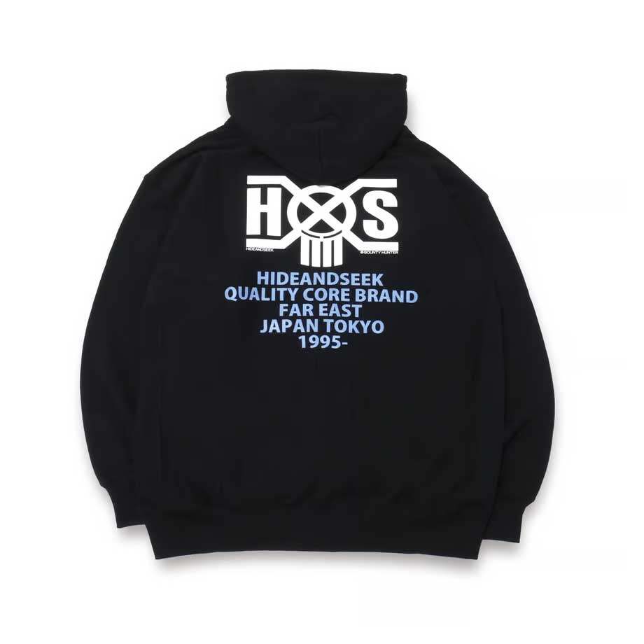 Hide and Seek HS×BH Hooded Sweatshirt (BLK)