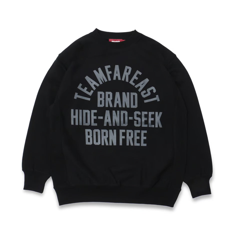 Hide and Seek College Sweat Shirt 24ss (BLK)