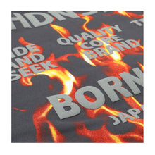 이미지를 갤러리 뷰어에 로드 , Hide and Seek Team Flame Hooded Sweat Shirt(Charcoal)

