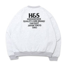 Load image into Gallery viewer, Hide and Seek HS Sweat Shirt-1 23aw(WHT)
