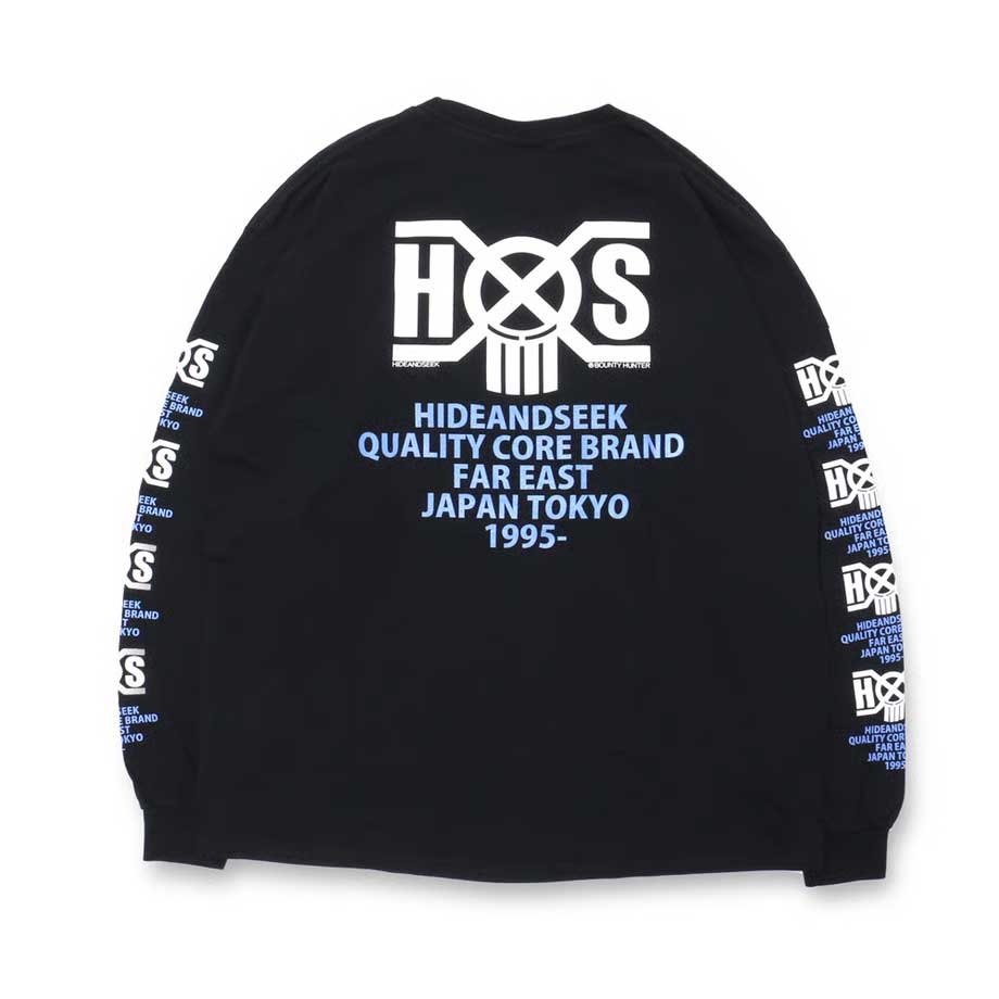 Hide and Seek HS×BH L/S Tee(BLK) – BASE L.H.P