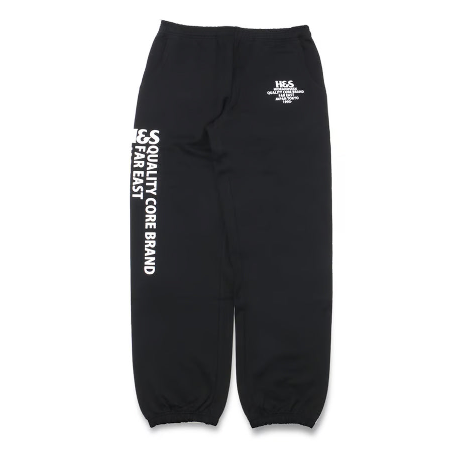 Hide and Seek  HS Sweat Pant-1 23aw(BLK)