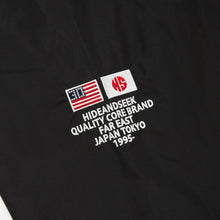 Load image into Gallery viewer, HideandSeek Nylon Zip Hooded Jacket(26ss)(BLK)
