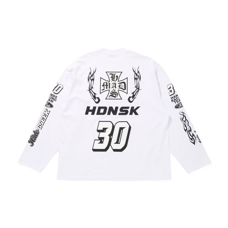 【HIDE AND SEEK】Racing L/S Tee・XLサイズ Logo S/S Tee(24aw) | HIDE AND SEEK Official Web