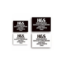 Load image into Gallery viewer, Hide and Seek H&amp;S Sticker 24ss (BLK) 
