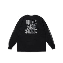 画像をギャラリービューアに読み込む, HideandSeek × Toru Nishiura Original H&amp;S L/S Tee（BLK）
