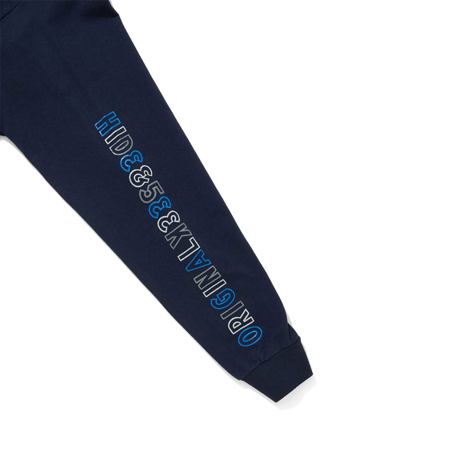 HideandSeek × Toru Nishiura Original H&S L/S Tee（NVY） – BASE L.H.P