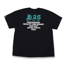 将图片加载到图库查看器，Hide and Seek HAS S/S Tee 24aw (BLK)
