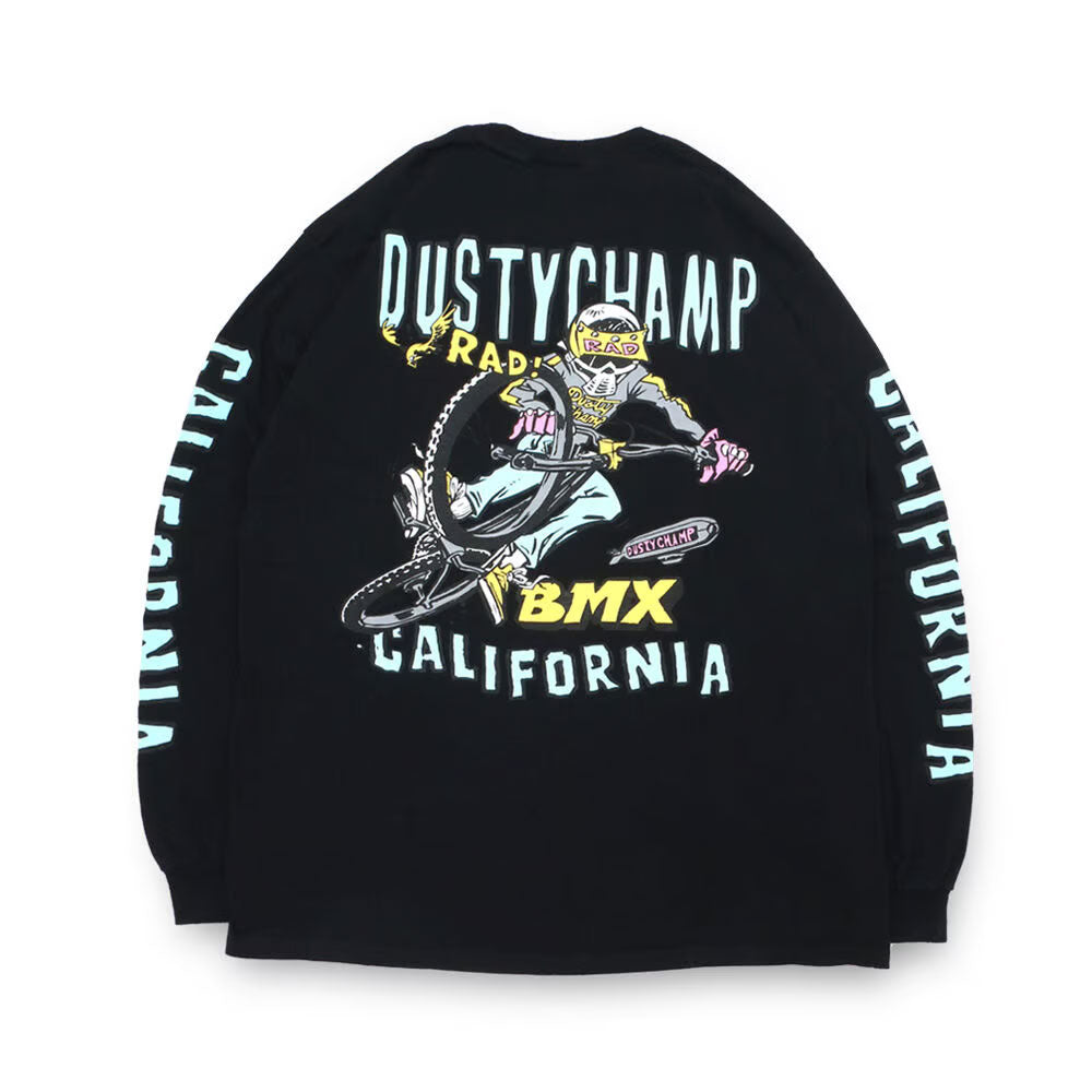 Hide and Seek DUSTYCHAMP×Damian Fulton L/S Tee(Black)