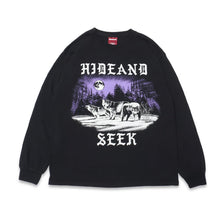 Load image into Gallery viewer, Hide and Seek Wolf L/S Tee (Front)
