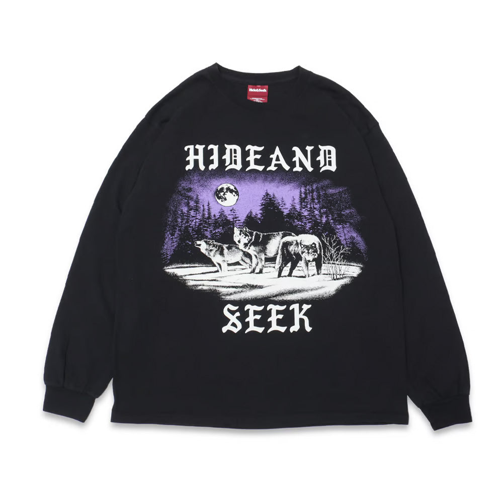 Hide and Seek  Wolf L/S Tee (Front)