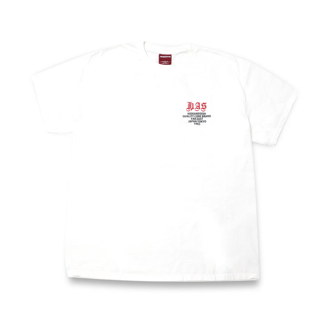 Hide and Seek HAS S/S Tee 24aw (WHT)