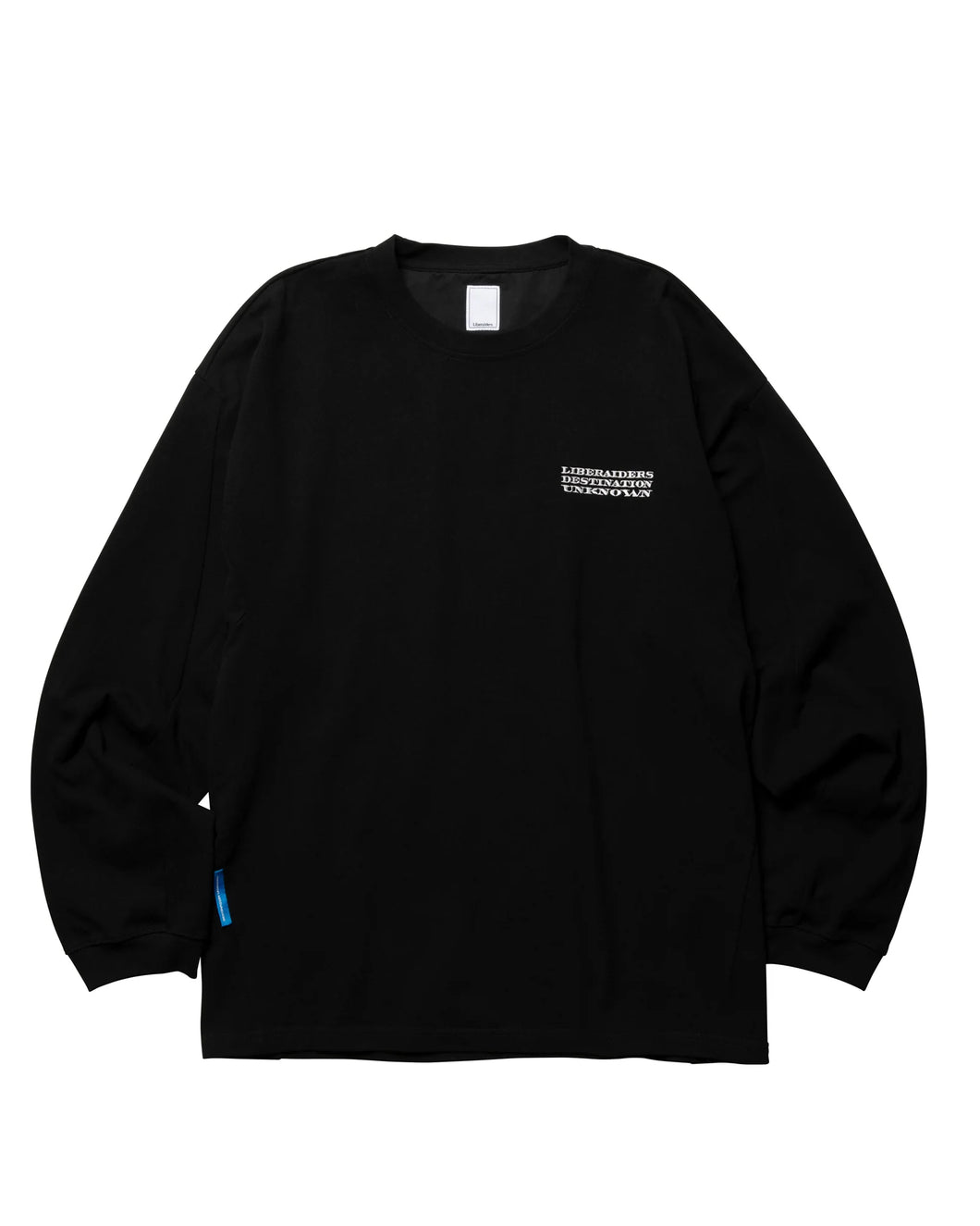 Liberaiders 3D CUT L/S TEE (BLACK)