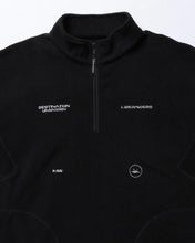 將圖片載入圖庫檢視器 Liberaiders FLEECE HALF ZIP (BLACK)
