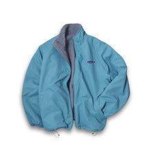 Load image into Gallery viewer, BASE LHP original Reversible Boa Jacket (Blue)
