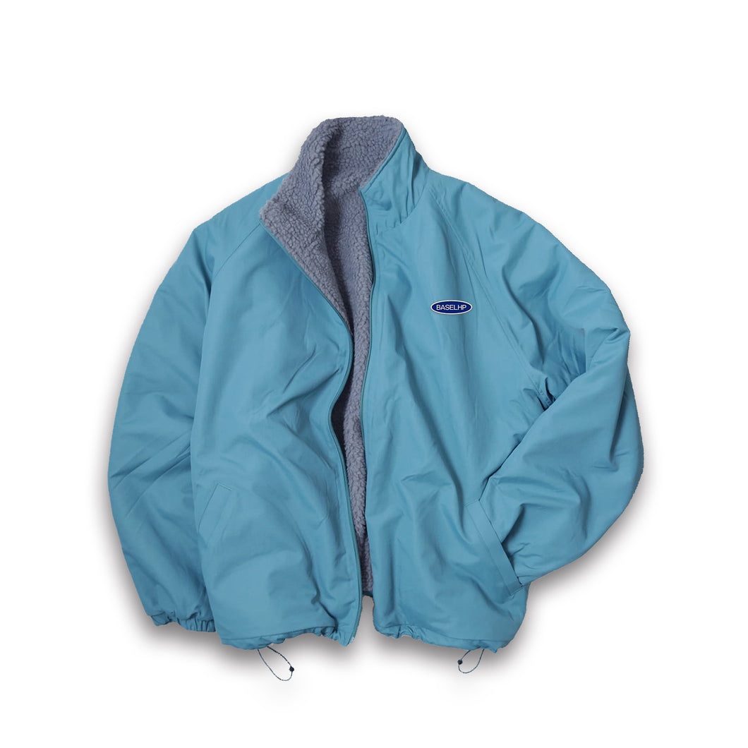 BASE LHP original Reversible Boa Jacket (Blue)