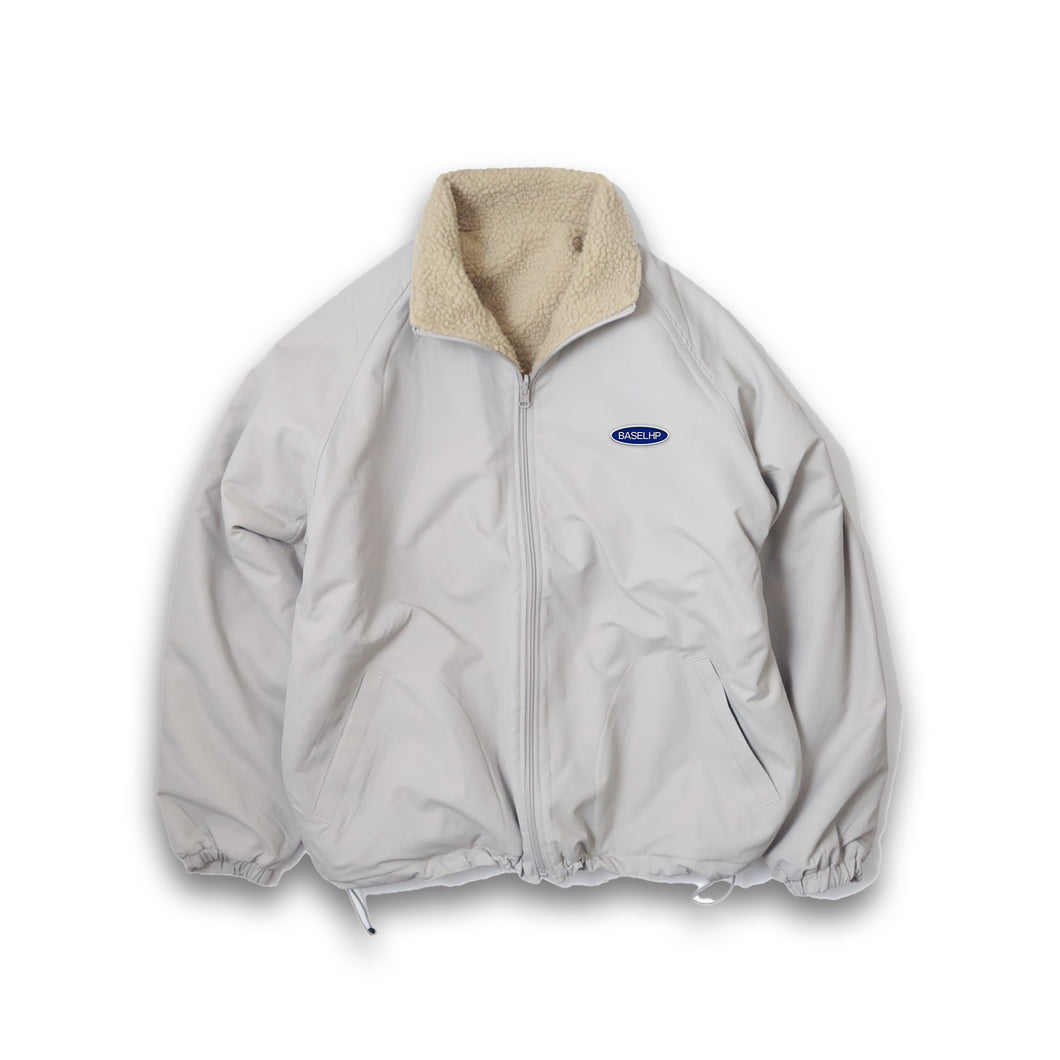 BASE LHP original Reversible Boa Jacket (Gray)