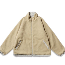 Load image into Gallery viewer, BASE LHP original Reversible Boa Jacket (Gray)

