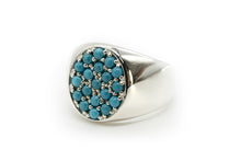 Load image into Gallery viewer, Johan Silverman Paris Ring (Turquoise)
