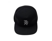 Load image into Gallery viewer, D/HILL Black “LOGO” Snapback Cap
