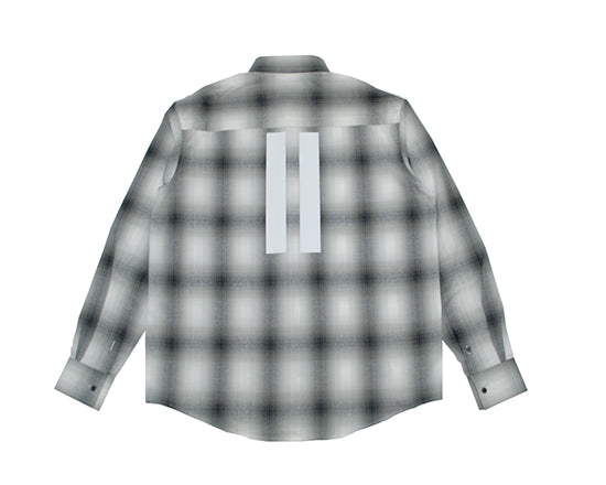 D/HILL Black＆White “HILLS LOVER AMBIGRAM” Shadowcheck Shirt