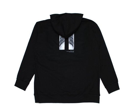 D/HILL Black “XRAY” Pull-Over Hoodie