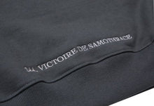 Load image into Gallery viewer, D / Hill Charcoal Grey &quot;WINGED VICTORY&quot; NIKE OF SAMOTHRACE SWAATSHIRT
