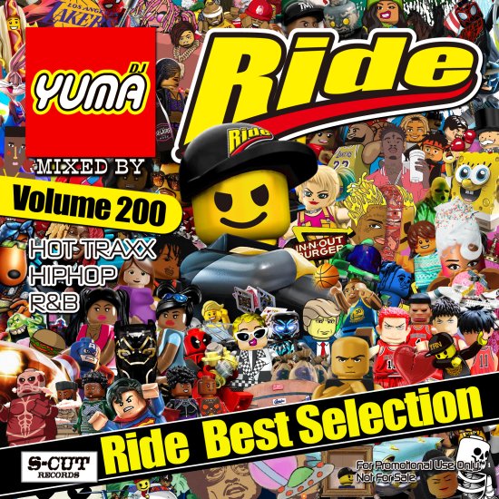 DJ YUMA MIX CD / Ride Vol.200 – BASE L.H.P