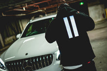 Load image into Gallery viewer, D / Hill Black &quot;2Lines Reflector&quot; Pull-over Hoodie
