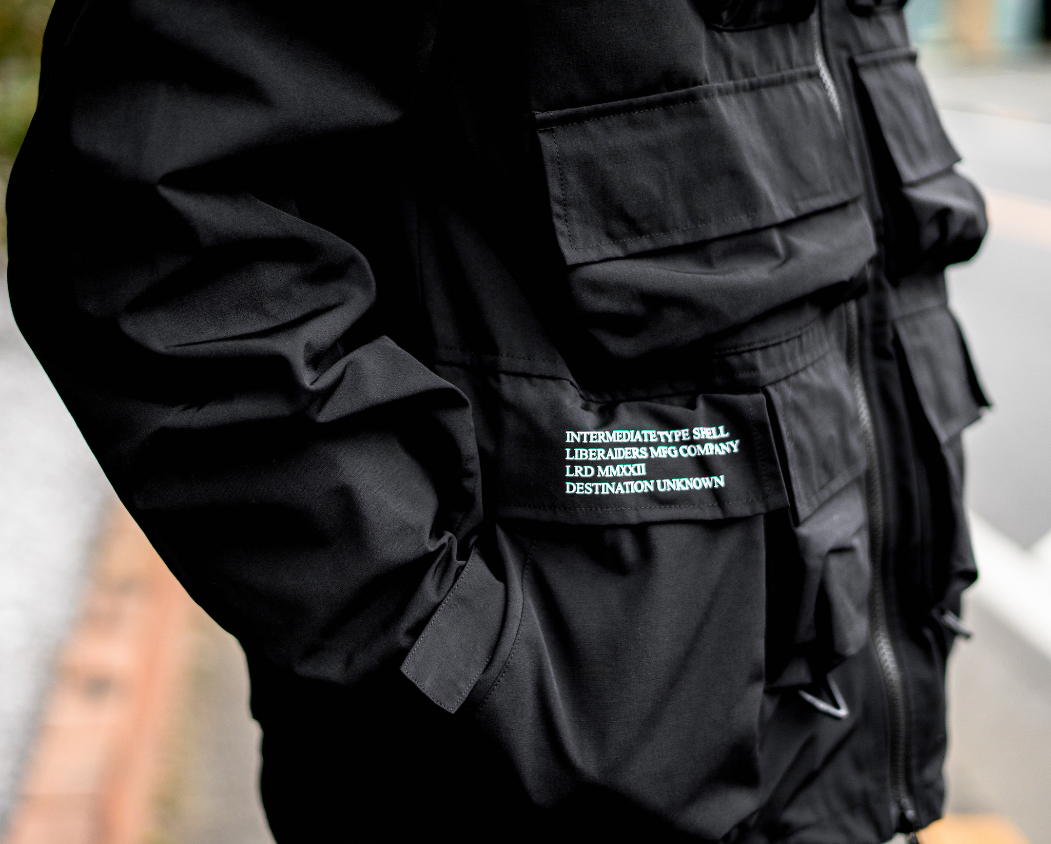 Liberaiders WIND SHELL JACKET II (BLACK) – BASE L.H.P