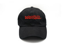 Load image into Gallery viewer, D/HILL Red “DOWNHILL” Cap
