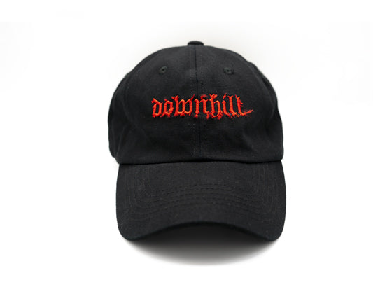 D/HILL Red “DOWNHILL” Cap