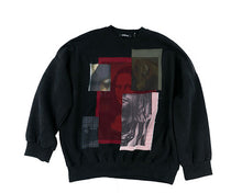 Load image into Gallery viewer, D / hill black &quot;monna lisa&quot; SWEAT SHIRT
