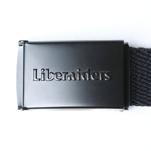 画像をギャラリービューアに読み込む, Liberaiders EMBOSS LOGO BELT(Black)
