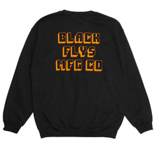 画像をギャラリービューアに読み込む, BLACK FLYS BMF CREW SWEAT (Black)
