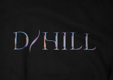 将图片加载到图库查看器，D / Hill Black“八月青蛙”毛衣衬衫
