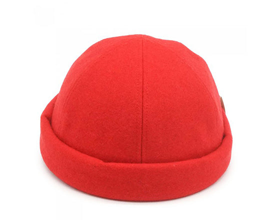 THE.H.W.DOG&CO Roll Cap Melton(Red)