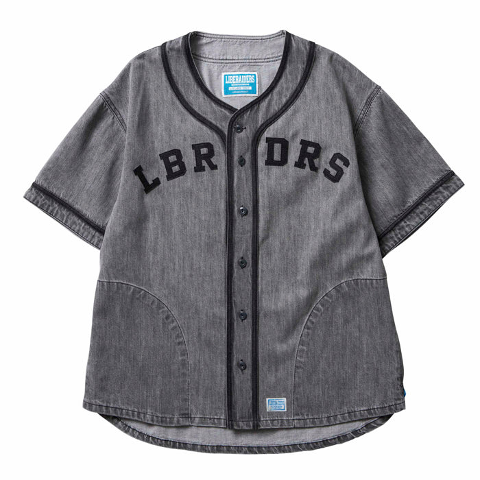 Liberaiders DENIM BASEBALL SHIRT – BASE L.H.P