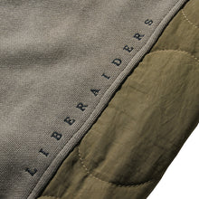 Load image into Gallery viewer, Liberaiders Side Quilted Sweat Shirt (OLIVE)

