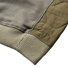 Load image into Gallery viewer, Liberaiders Side Quilted Sweat Shirt (OLIVE)
