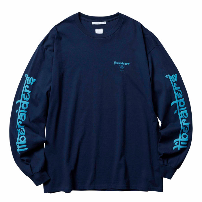 Liberaiders LR LOGO L/S TEE (NAVY)