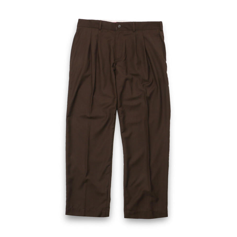 Hide and Seek Pleated Trouser (Brown)