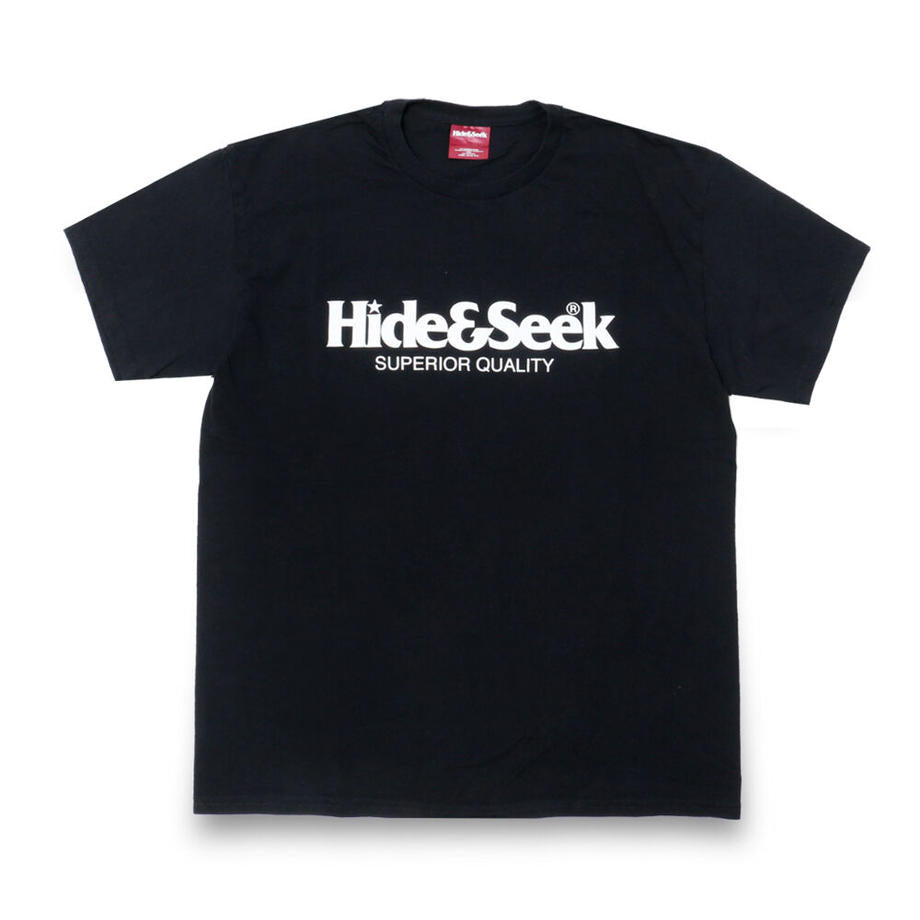 Hide and Seek Logo S/S Tee 23ss(BLK)