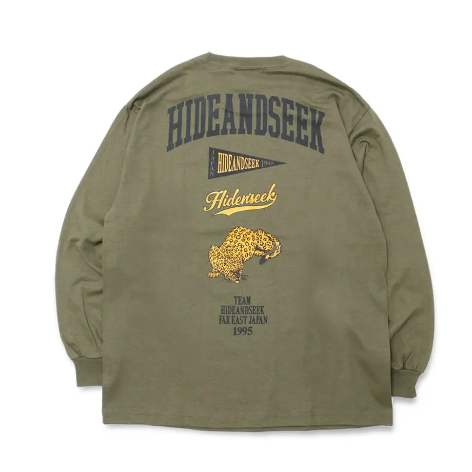 Hide and Seek College L/S Tee(22aw)(Green)