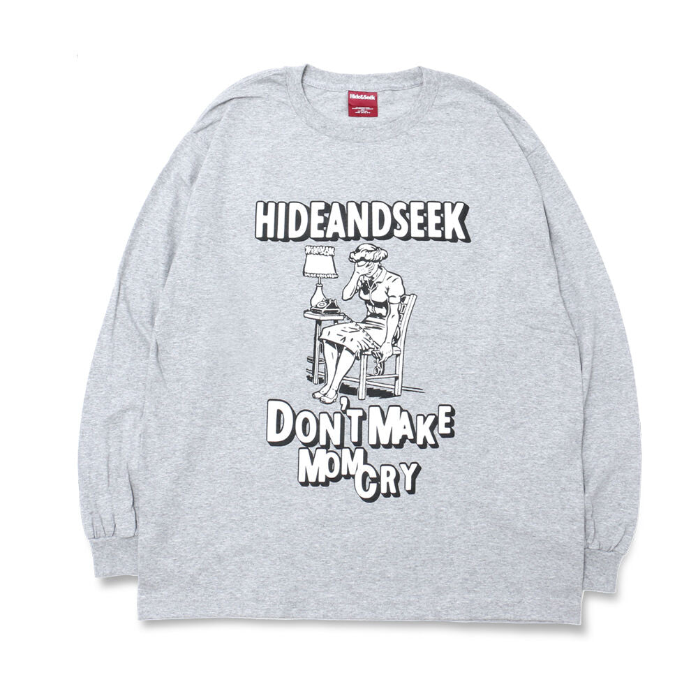 Hide and Seek Don't Make L/S Tee(Gray)