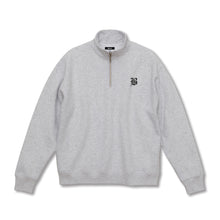 Load image into Gallery viewer, BASE LHP &quot;B&quot;Logo Embroidery Halfzip (Ash/Blk)
