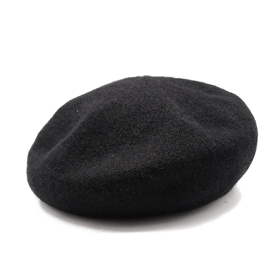 THE.H.W.DOG 63 MOHAIR BERET (Black)