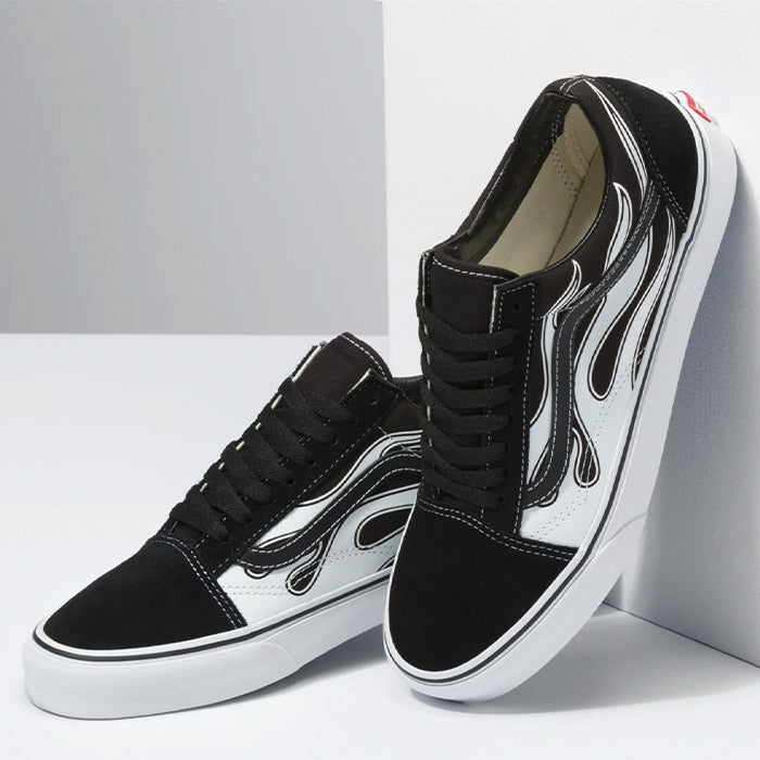 VANS FLAME OLD SKOOL (Black/White) – BASE L.H.P